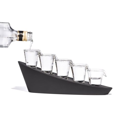 Domino Shots Deluxe podświetlane kieliszki zestaw Domino Shots Deluxe podświetlane kieliszki zestaw