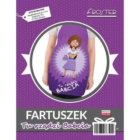 Fartuszek Tu rządzi Babcia prezent na Dzień Babci Fartuszek Tu rządzi Babcia prezent na Dzień Babci