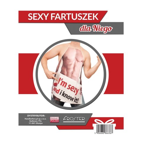 Sexy fartuszek dla niego prezent WALENTYNKI Sexy fartuszek dla niego prezent WALENTYNKI