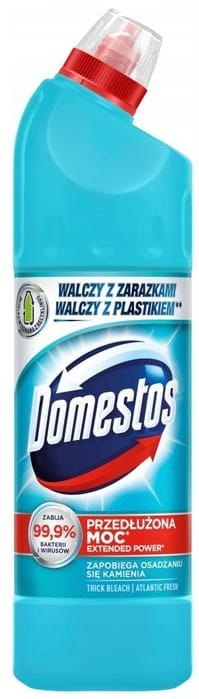Domestos Płyn Do WC 750ml Atlantic Domestos Płyn Do WC 750ml Atlantic