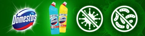 Domestos Płyn Do WC 750ml Atlantic Domestos Płyn Do WC 750ml Atlantic