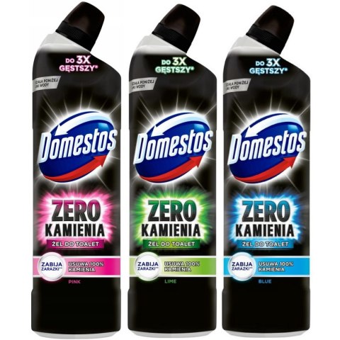 Zestaw 3x 750ml Domestos Zero Kamienia Zestaw 3x 750ml Domestos Zero Kamienia