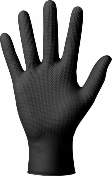 Rękawice Nitrylowe 50 szt. Gogrip Black - 10 op. (XXL 10-11) Rękawice Nitrylowe 50 szt. Gogrip Black - 10 op. (XXL 10-11)