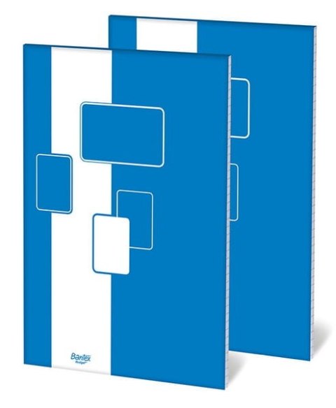 Blok biurowy w kratkę A5 / 100 kartek / 60g / BUDGET / BANTEX Blok biurowy w kratkę A5 / 100 kartek / 60g / BUDGET / BANTEX