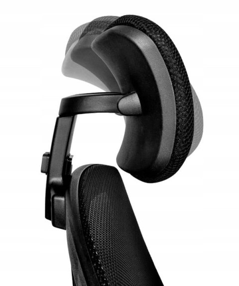 Fotel Biurowy Obrotowy Ergonomiczny / Czarny / MALATEC