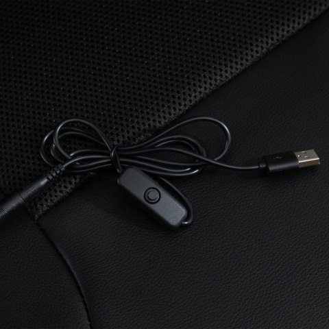 Fotel Biurowy Skóra Eko z Masażem PAKO V