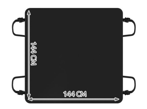 Pokrowiec do samochodu - mata dla psa 144x144cm
