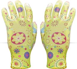 Rękawice ogrodowe / Kolorowe / RGARDEN-PU (6 - XS)