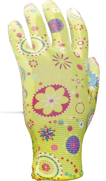 Rękawice ogrodowe / Kolorowe / RGARDEN-PU (6 - XS) Rękawice ogrodowe / Kolorowe / RGARDEN-PU (6 - XS)