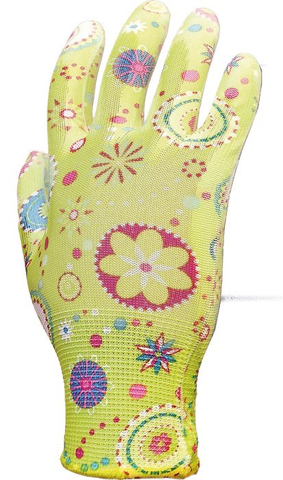 Rękawice ogrodowe / Kolorowe / RGARDEN-PU (6 - XS) Rękawice ogrodowe / Kolorowe / RGARDEN-PU (6 - XS)