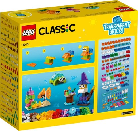 11013 - LEGO Classic - Kreatywne przezroczyste klocki 11013 - LEGO Classic - Kreatywne przezroczyste klocki