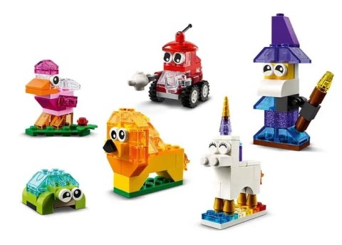 11013 - LEGO Classic - Kreatywne przezroczyste klocki 11013 - LEGO Classic - Kreatywne przezroczyste klocki