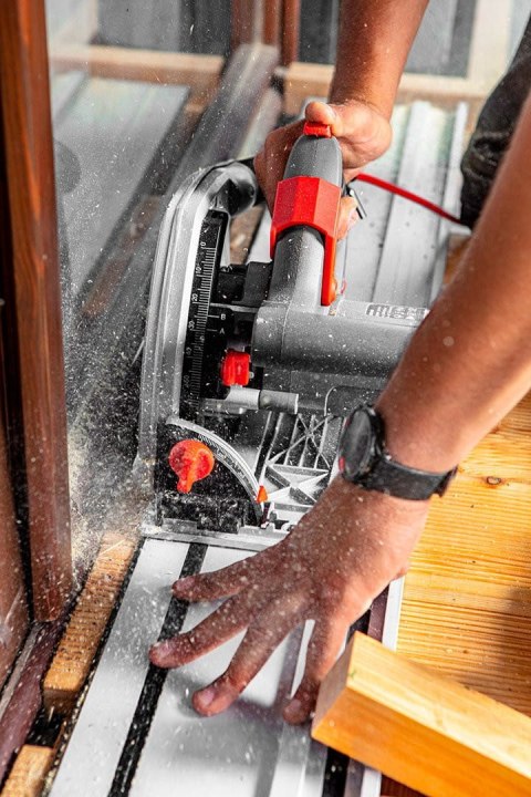 Szyny Prowadzące 2 x 700 mm, Łącznik, 2 Zaciski Szyny Prowadzące 2 x 700 mm, Łącznik, 2 Zaciski