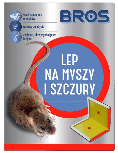 BROS - lep na myszy i szczury - 1 szt. BROS - lep na myszy i szczury - 1 szt.