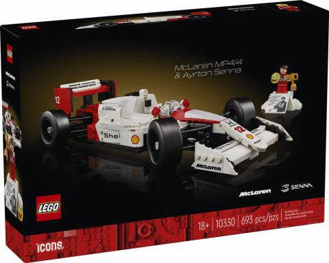 10330 - LEGO Icons - McLaren MP4/4 i Ayrton Senna 10330 - LEGO Icons - McLaren MP4/4 i Ayrton Senna