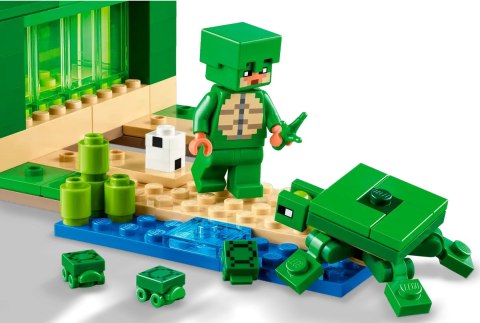 21254 - LEGO Minecraft - Domek na plaży żółwi 21254 - LEGO Minecraft - Domek na plaży żółwi