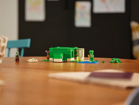 21254 - LEGO Minecraft - Domek na plaży żółwi 21254 - LEGO Minecraft - Domek na plaży żółwi