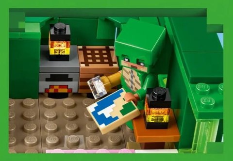 21254 - LEGO Minecraft - Domek na plaży żółwi 21254 - LEGO Minecraft - Domek na plaży żółwi