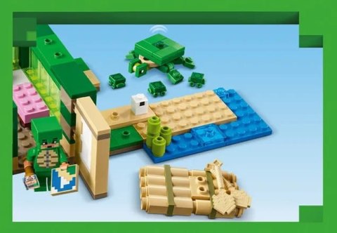 21254 - LEGO Minecraft - Domek na plaży żółwi 21254 - LEGO Minecraft - Domek na plaży żółwi
