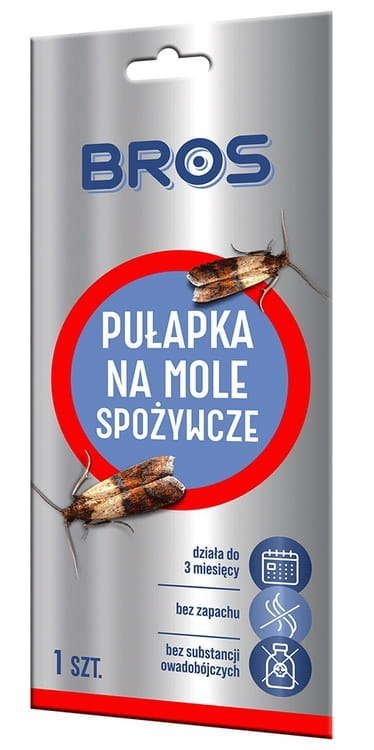 BROS - na mole spożywcze 1 szt. BROS - na mole spożywcze 1 szt.