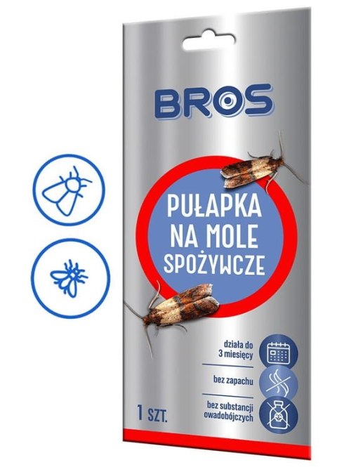 BROS - na mole spożywcze 1 szt. BROS - na mole spożywcze 1 szt.