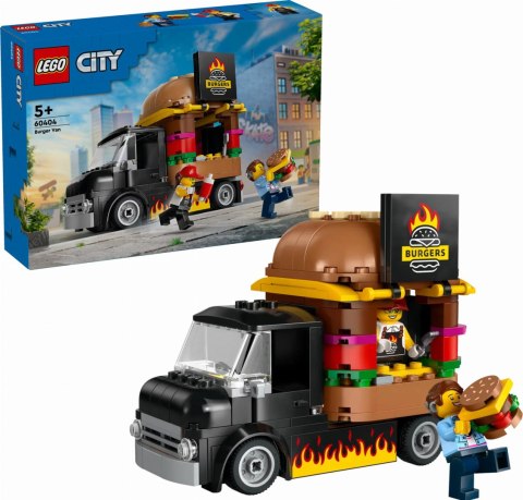 60404 - LEGO City - Ciężarówka z burgerami 60404 - LEGO City - Ciężarówka z burgerami