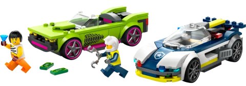 60415 - LEGO City - Pościg radiowozu za muscle carem 60415 - LEGO City - Pościg radiowozu za muscle carem