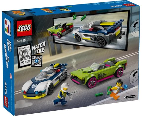 60415 - LEGO City - Pościg radiowozu za muscle carem 60415 - LEGO City - Pościg radiowozu za muscle carem
