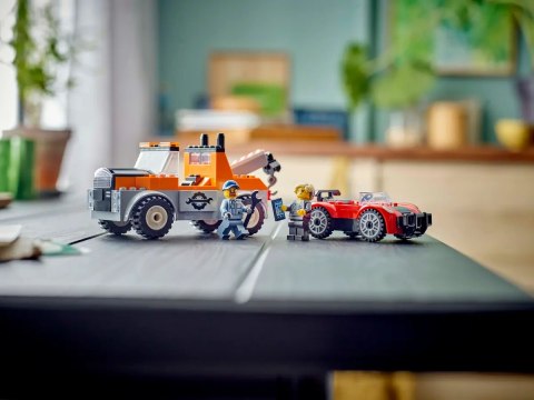 60435 - LEGO City - Samochód pomocy drogowej i naprawa sportowego auta 60435 - LEGO City - Samochód pomocy drogowej i naprawa sportowego auta