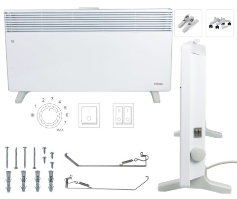 Elektryczny grzejnik naścienny WARMTEC EWX-2500W Elektryczny grzejnik naścienny WARMTEC EWX-2500W