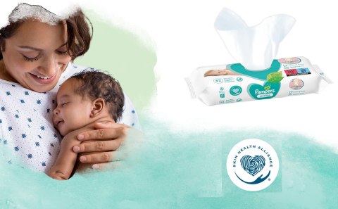 PAMPERS Chusteczki Nawilżane Sensitive 52 szt. - 1 op. PAMPERS Chusteczki Nawilżane Sensitive 52 szt. - 1 op.