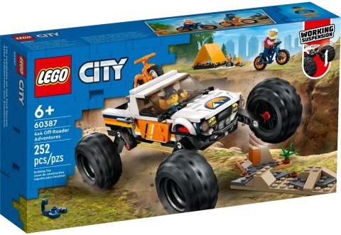 60387 - LEGO City - Przygody samochodem terenowym z napędem 4x4 60387 - LEGO City - Przygody samochodem terenowym z napędem 4x4