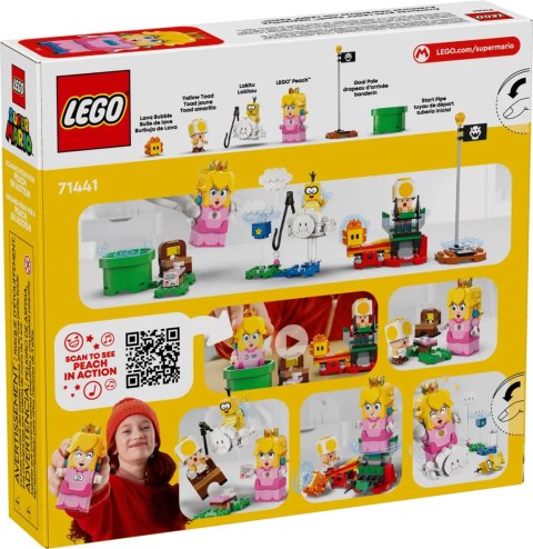 71441 - LEGO Super Mario - Przygody z interaktywną figurką LEGO® Peach™ 71441 - LEGO Super Mario - Przygody z interaktywną figurką LEGO® Peach™