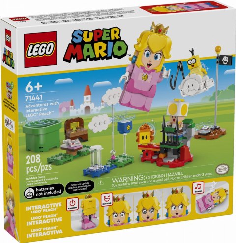 71441 - LEGO Super Mario - Przygody z interaktywną figurką LEGO® Peach™ 71441 - LEGO Super Mario - Przygody z interaktywną figurką LEGO® Peach™