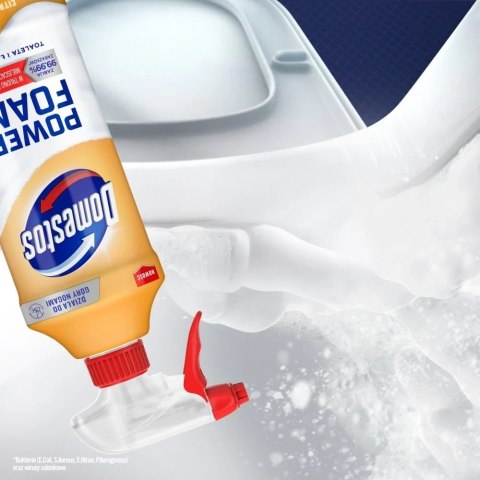 Domestos Power Foam Piana Do Mycia Toalety i Łazienki Citrus Blast 435ml Domestos Power Foam Piana Do Mycia Toalety i Łazienki Citrus Blast 435ml