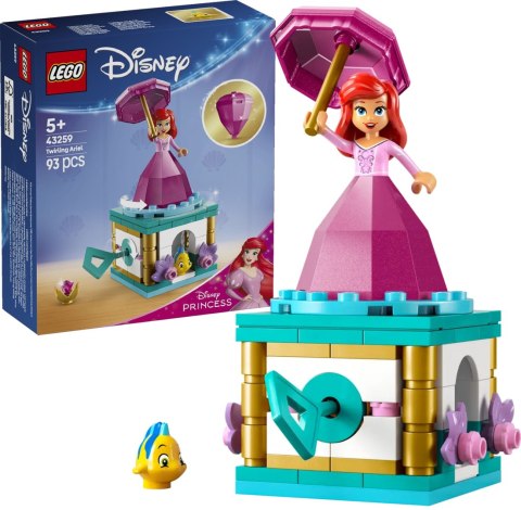43259 - LEGO Disney - Wirująca Arielka 43259 - LEGO Disney - Wirująca Arielka