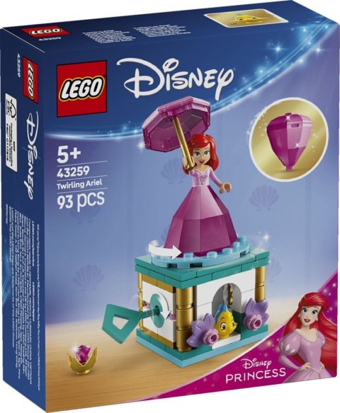 43259 - LEGO Disney - Wirująca Arielka 43259 - LEGO Disney - Wirująca Arielka