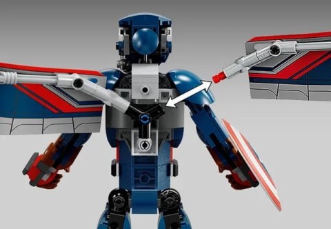 76296 - LEGO Super Heroes - Figurka nowego Kapitana Ameryki 76296 - LEGO Super Heroes - Figurka nowego Kapitana Ameryki