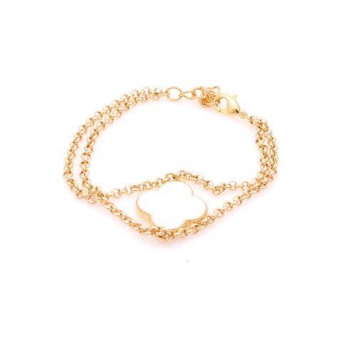 Bransoletka z koniczyną (B22/WIO/20AU)