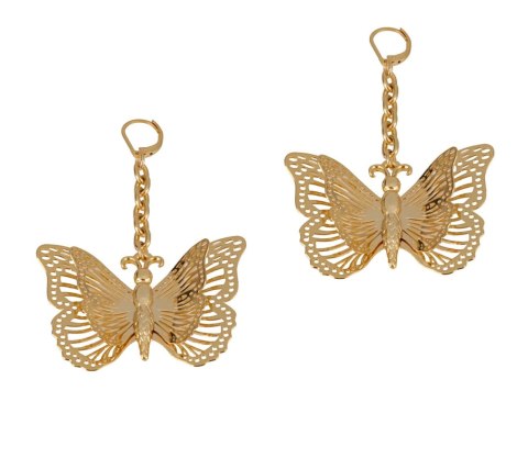 Kolczyki z motylem (P21/WIO/44AU)