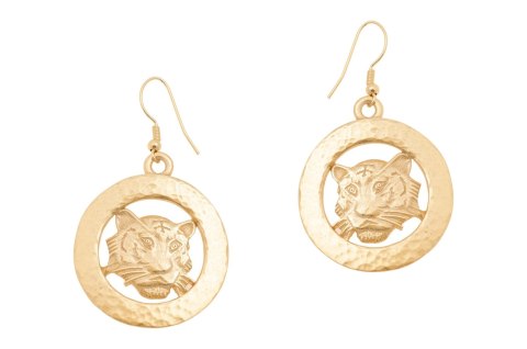 Kolczyki z wizerunkiem tygrysa (P21/WIO/53AU)