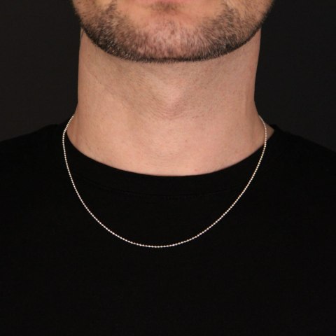 Męski łańcuszek "diamentowy" 55 cm(C22/MEN/47/1AG) Męski łańcuszek "diamentowy" 55 cm(C22/MEN/47/1AG)