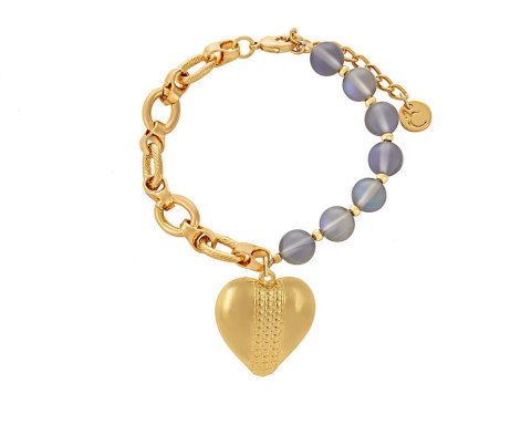 Bransoletka z opali z sercem z kolekcji Heart Harmony (B23/ZIM/45AU) Bransoletka z opali z sercem z kolekcji Heart Harmony (B23/ZIM/45AU)