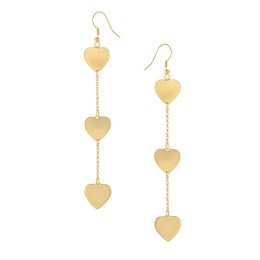 Długie kolczyki z serduszkami (P21/JES/90AU)