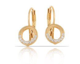 Kolczyki z kryształkami z kolekcji Classic (P14502AU)