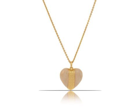 Naszyjnik z perłowym sercem z kolekcji Heart Harmony (C23/ZIM/95AU) Naszyjnik z perłowym sercem z kolekcji Heart Harmony (C23/ZIM/95AU)