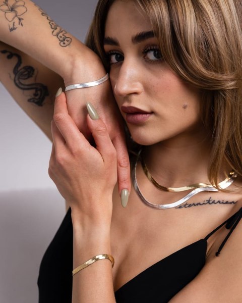 Posrebrzana bransoletka z kolekcji OLIWCIAKS (B23/ZIM/106/1AG) Posrebrzana bransoletka z kolekcji OLIWCIAKS (B23/ZIM/106/1AG)