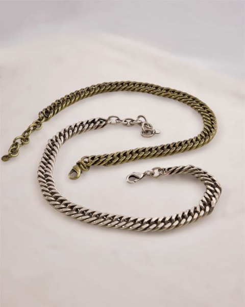 Łańcuch "Lucy" bransoletka szeroka z kolekcji Nincevic (B24/JES/34)