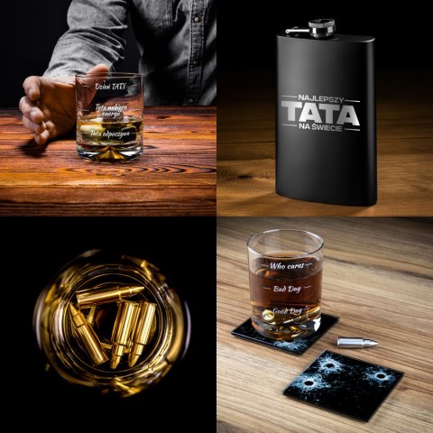 Gitarowy Zestaw do Whisky dla Taty - prezent na Dzień Ojca - na urodziny Gitarowy Zestaw do Whisky dla Taty - prezent na Dzień Ojca - na urodziny