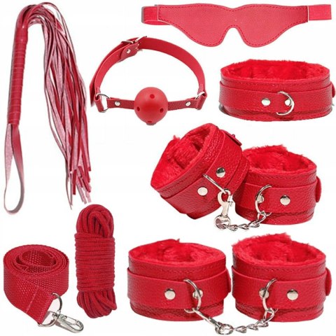 Akcesoria Erotyczne - Zestaw 7 el. KIT-7-RED